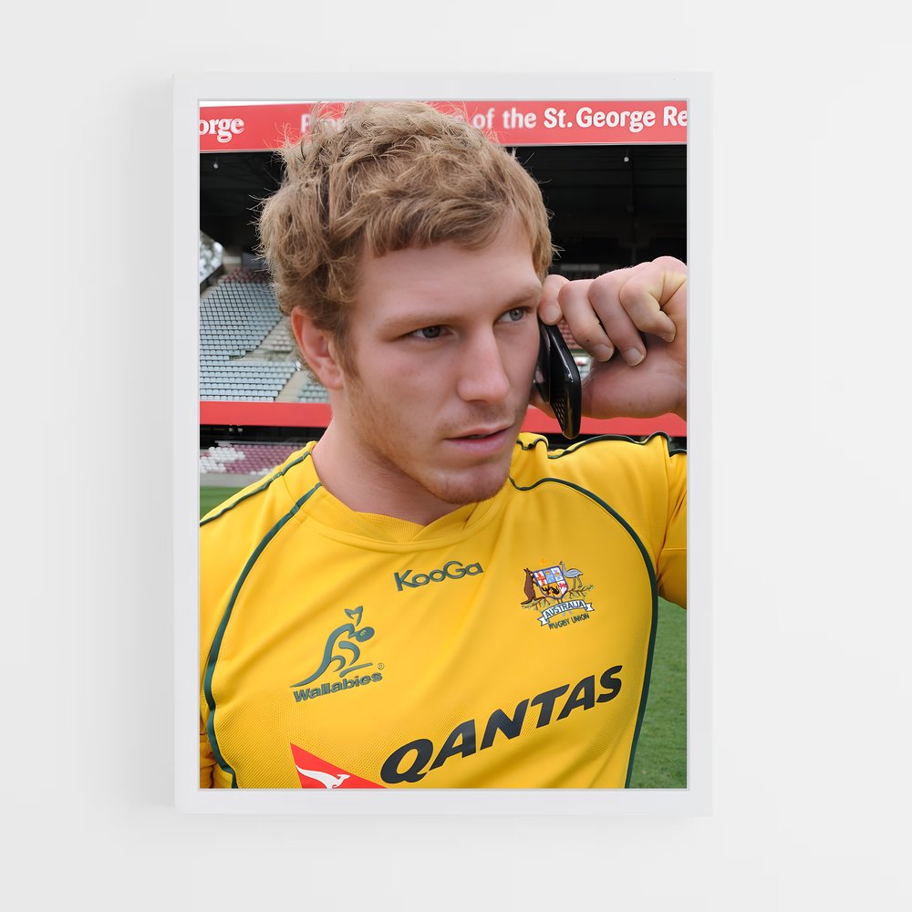 Poster Cellulaire Mystère – affiche Rugby (vue 3)